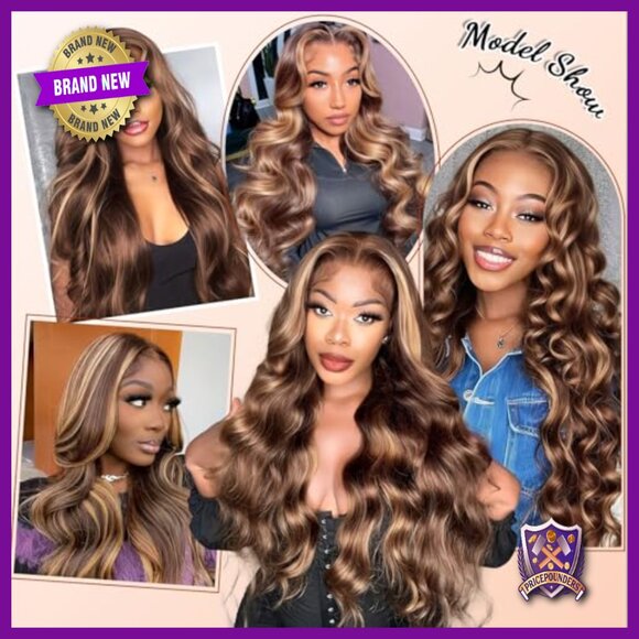 30 Inch Human Hair Lace Front Wig Body Wave HD Lace Glueless Pre Plucked main image 5